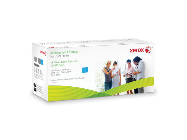 Xerox Cartucho De Toner Cian Equivalente A Hp Ce271a